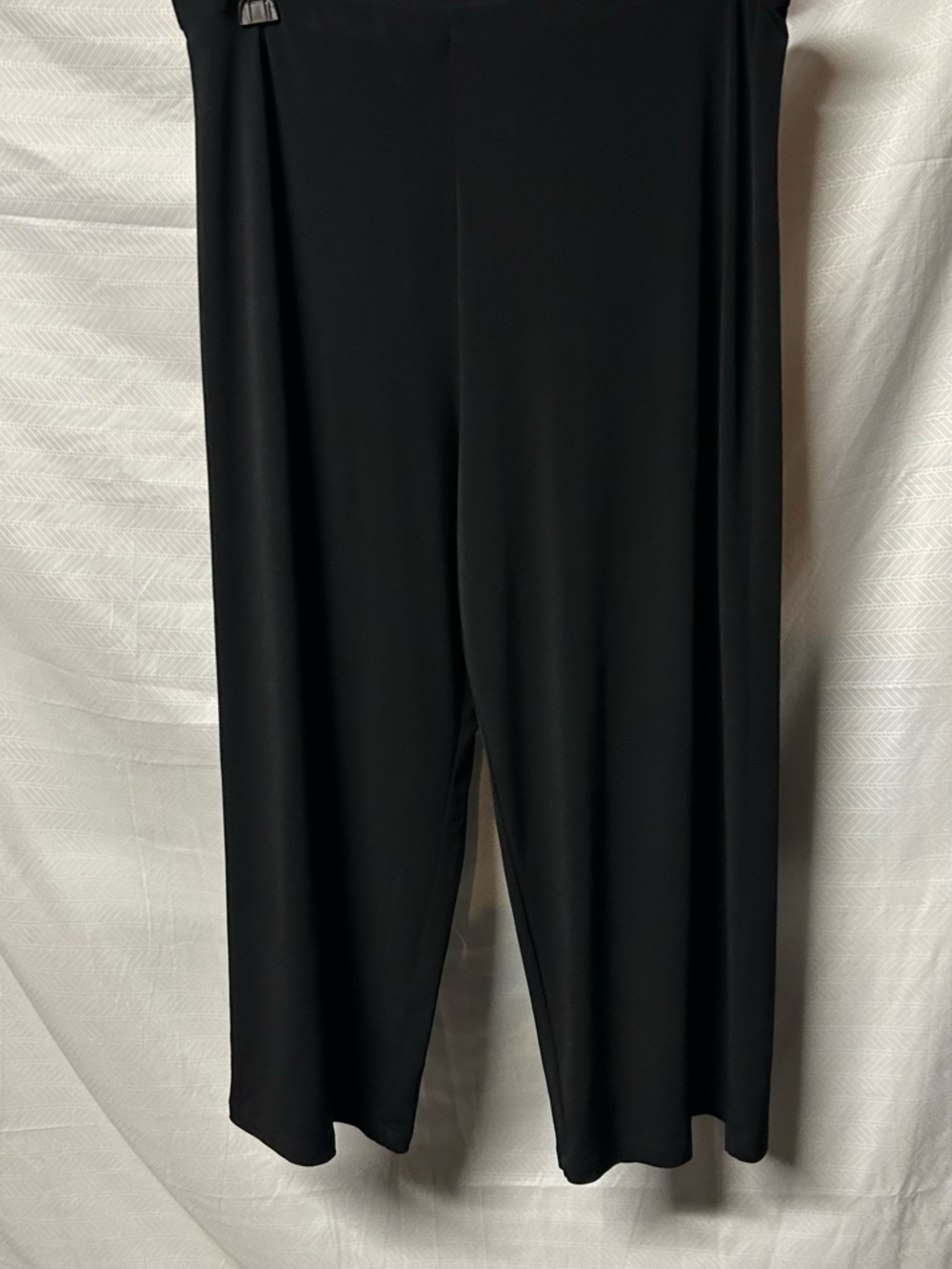 Alfani Black Wide-Leg Pull-On Pants - Picture 4 of 5